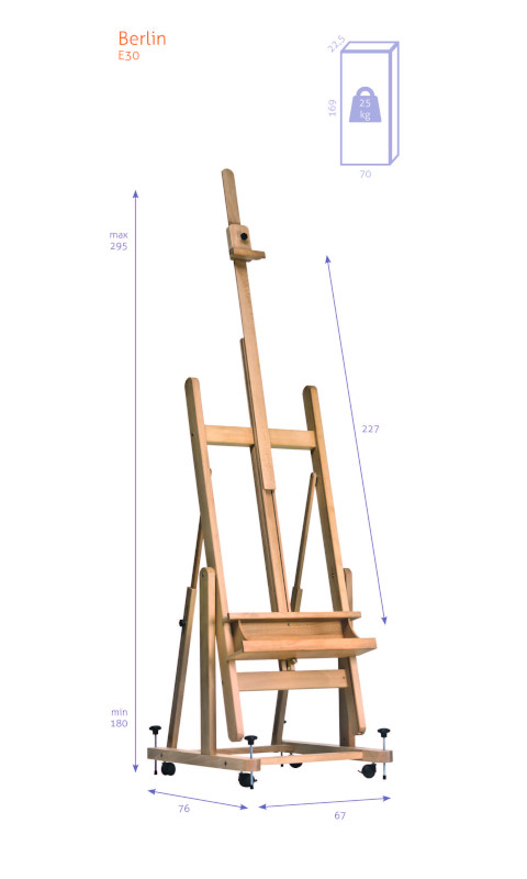 Image of Staffli Atelje H-Frame N°30 - Berlin 979030 8717472510518