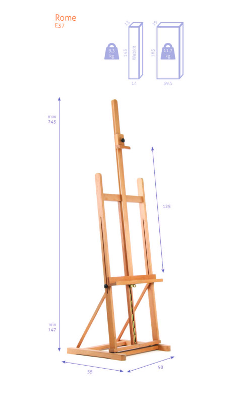 Image of Staffli Atelje H-Frame N°37 - Rome - KIT 979037 8717472512116