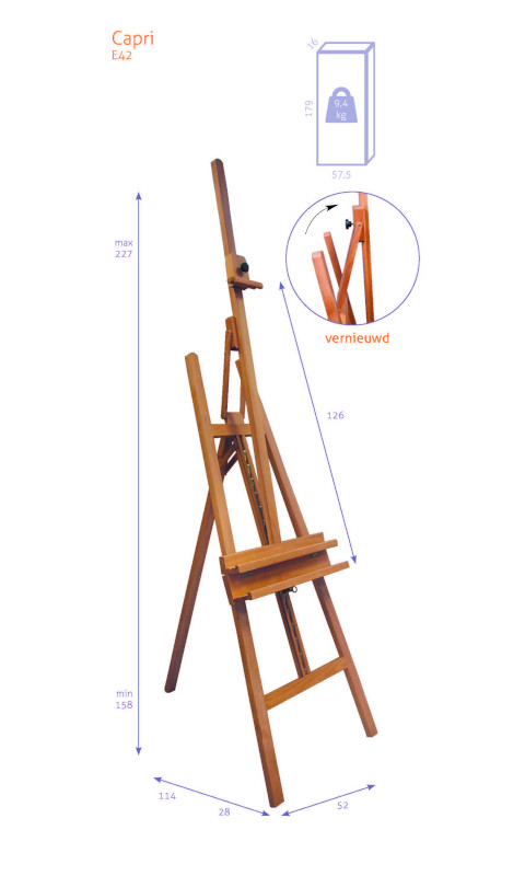 Image of Staffli Studio A-Frame N°42 - Capri 979042 8717472512154