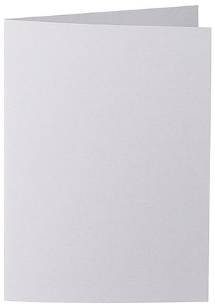 Image of Dubbelt Kort 1001 A6 Stå. 5-pack  Pearl Grey 216 10732226216 7612450868548