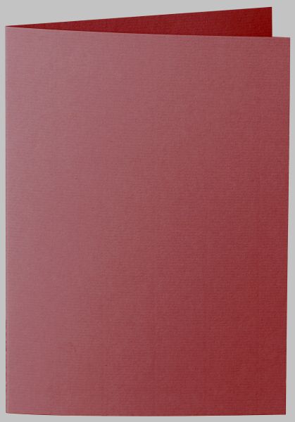 Image of Dubbelt Kort 1001 A6 Stå. 5-pack  Bordeaux Red 519 10732226519 7612450252019