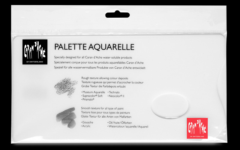 Image of Palett Plexiglass Caran d´ache 26x13cm 117103 7630002326827