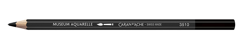 Image of Akvarellpenna Caran d´Ache MUSEUM  BLACK 009 (3F) 3510009 7630002320764