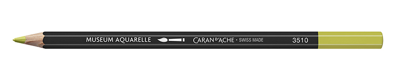 Image of Akvarellpenna Caran d´Ache MUSEUM  OLIVE YELLOW 015 (3F) 3510015 7630002322195