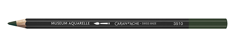 Image of Akvarellpenna Caran d´Ache MUSEUM  DARK PHTHALO. GREEN 719 (3F) 3510719 7630002322348