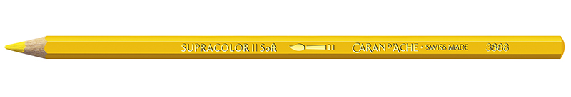 Image of Akvarellpenna Caran d´Ache Supracolor   010  Yellow (12F) 3888010 7610186845338