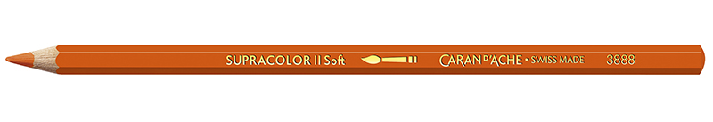 Image of Akvarellpenna Caran d´Ache Supracolor   040  Reddish orange (12F) 3888040 7610186845499