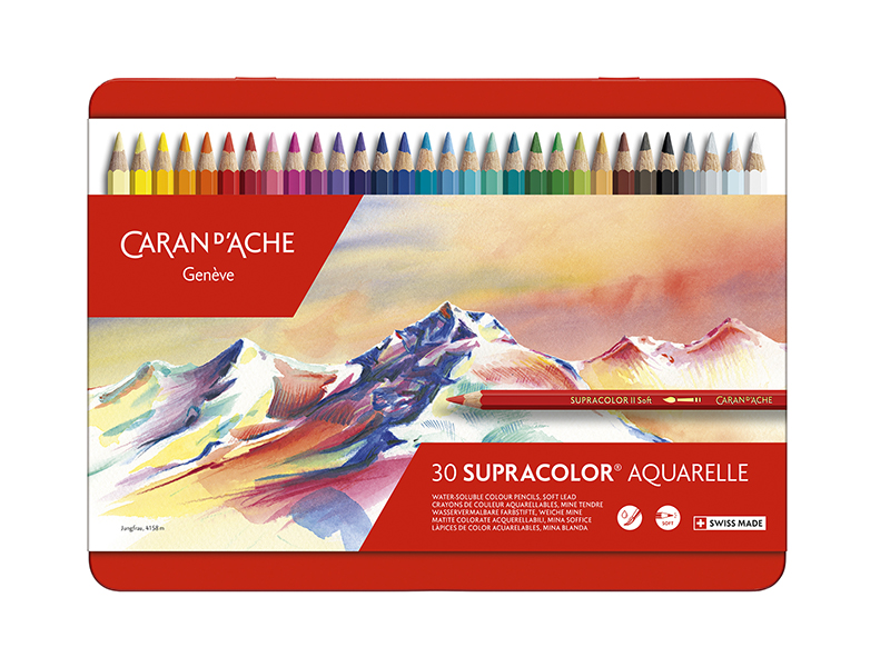 Image of Akvarellpenna Caran d´Ache Supracolor 30 sort   330 (5F) 3888330 7610186043307