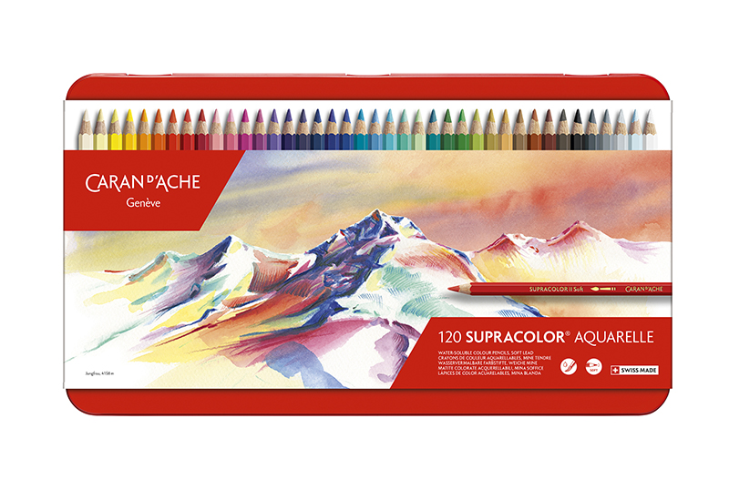 Image of Akvarellpenna Caran d´Ache Supracolor 120pennor  420 3888420 7610186044205