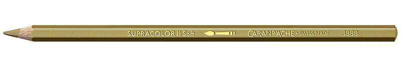 Image of Akvarellpenna Caran d´Ache Supracolor   499  Gold (3F) 3888499 7610186846434