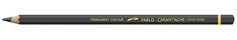 Image of Färgpenna Caran d´Ache Artist Pablo       409  Charcoal grey (3F) 666409 7610186842382
