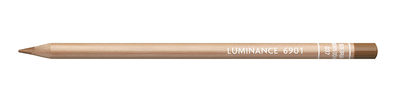 Image of Färgpenna Caran d´Ache  Luminance 6901 brown ochre 037 (3F) 6901037 7630002301794