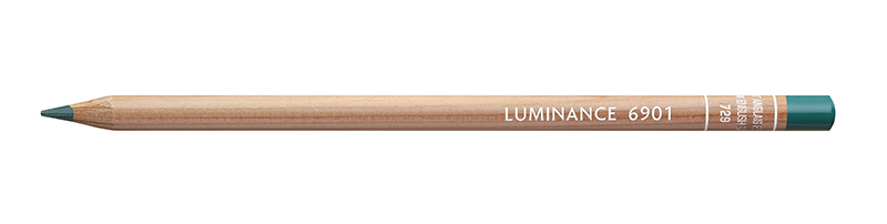Image of Färgpenna Caran d´Ache  Luminance 6901  dark english green 729 (3F) 6901729 7630002301084
