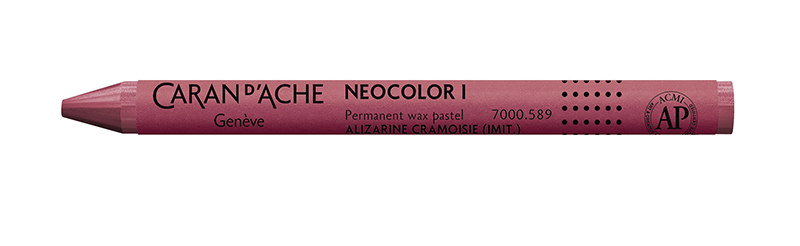 Image of Vaxkrita Caran d´Ache NeoColor I   589 Crimson alizarin (10F) 7000589 7610186034107