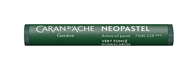 Image of Oljepastell Caran d´Ache NeoPastel    229  Dark green (3F) 7400229 7610186271298