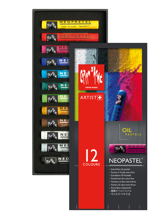 Image of Oljepastell Caran d´Ache NeoPastel 12 sort   312 (5F) 7400312 7610186263125