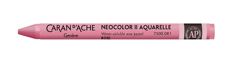 Image of Vaxkrita Caran d´Ache NeoColor II  081  Pink (10F) 7500081 7610186271908