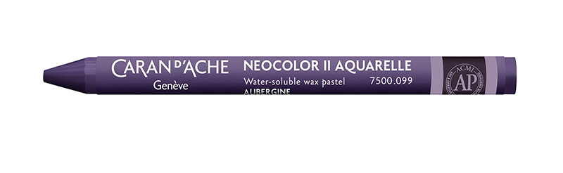 Image of Vaxkrita Caran d´Ache NeoColor II  099  Aubergine (10F) 7500099 7610186036309