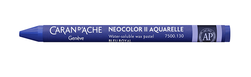 Image of Vaxkrita Caran d´Ache NeoColor II  130  Royal blue (10F) 7500130 7610186271977
