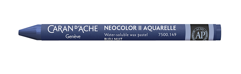 Image of Vaxkrita Caran d´Ache NeoColor II  149  Night blue (10F) 7500149 7610186036361