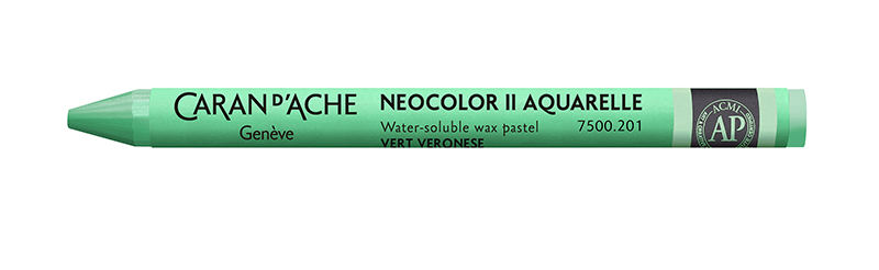 Image of Vaxkrita Caran d´Ache NeoColor II  201  Veronese green (10F) 7500201 7610186272127