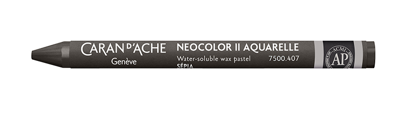 Image of Vaxkrita Caran d´Ache NeoColor II  407  Sepia (10F) 7500407 7610186272325