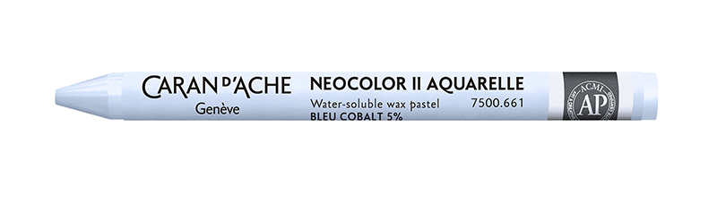 Image of Vaxkrita Caran d´Ache NeoColor II  661  Light cobalt blue (10F) 7500661 7610186036965