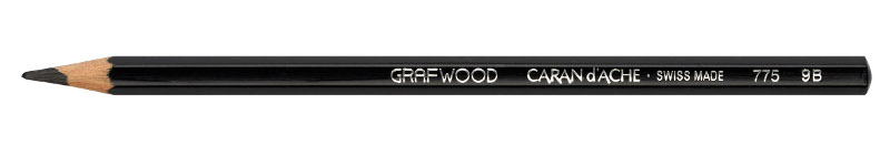 Image of Grafitpenna Caran d´Ache Artist GRAFWOOD 9B (3F) 775259 7610186023361
