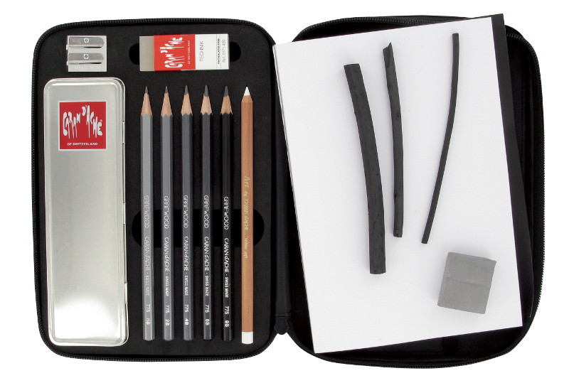 Image of Blyertspennset Caran d´Ache Graphite Line Book Assorted 775512 7630002306492