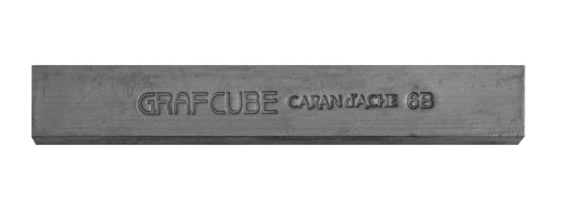 Image of Grafitkrita Caran d´Ache Artist full graphite GRAFCUBE 15mm 6B (3F) 782256 7610186026911
