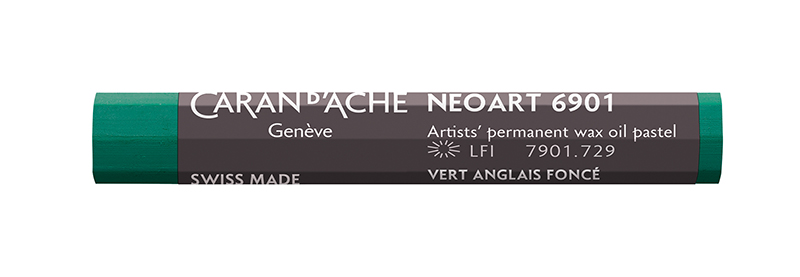 Image of Oljevaxkrita Caran d´Ache Neoart 6901 DARK ENGLISH GREEN 7901729 7630002346030