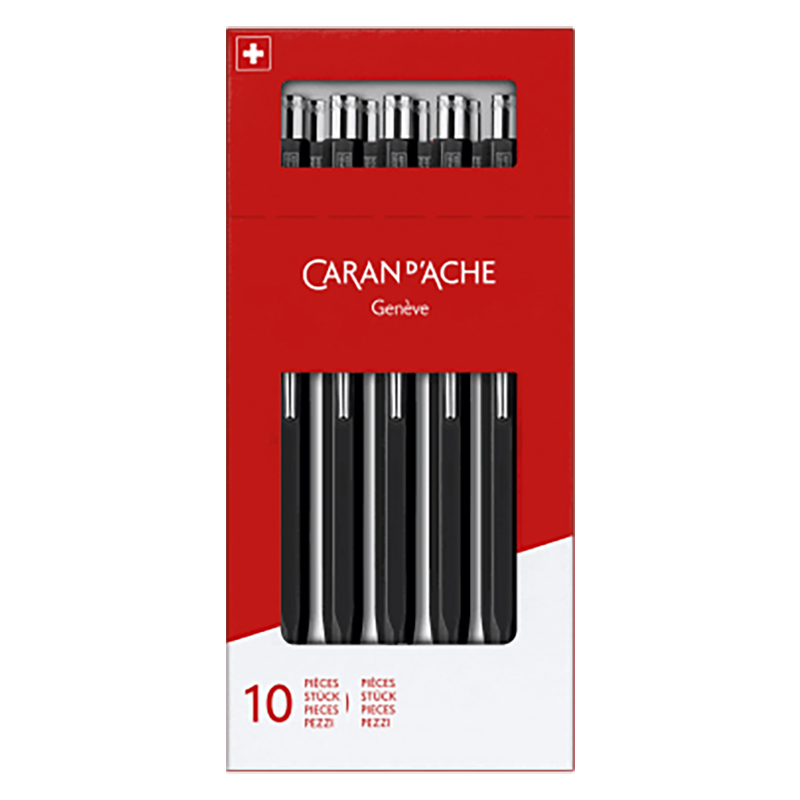 Image of Kulspetspenna Caran d´Ache Ballpoint pen 849 Black+ M Black 849028 7610186029066