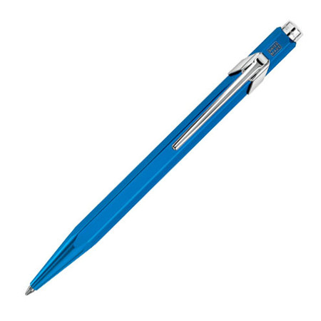 Image of Kulspetspenna Caran d´Ache 849 Pen metal-X Blue 849140 7610186029134