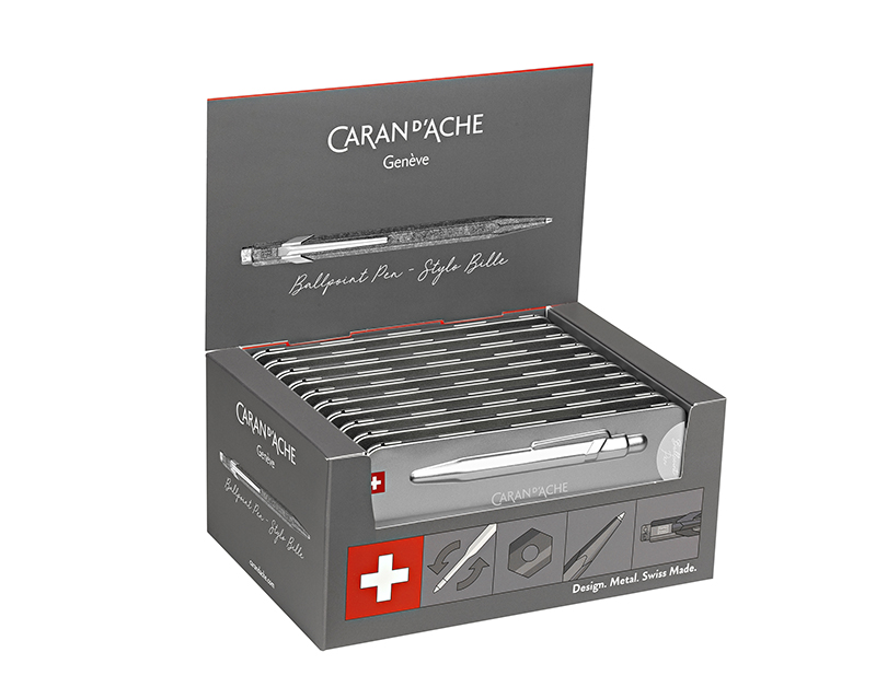 Image of Ställ Kulspetspenna Caran d´Ache 849 Original, with slimpack, 10 pcs 849169 7610186039409