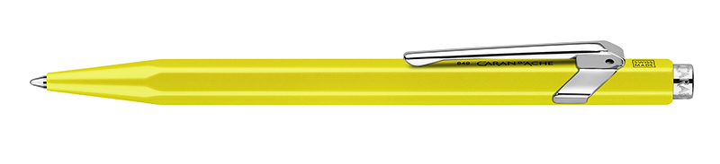 Image of Kulspetspenna Caran d´Ache 849 Yellow fluo with slimpack 849970 7630002316811