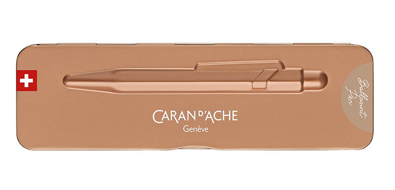 Image of Kulspetspenna Caran d´Ache Ballpoint pen 849 Brut Rosé in slimpack 849997 7630002328869