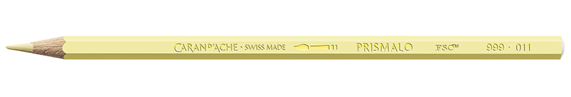 Image of Akvarellpenna Caran d´Ache Prismalo          011  Pale yellow (12F) -HV- 999011 7610186842986