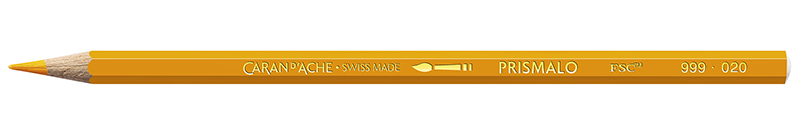 Image of Akvarellpenna Caran d´Ache Prismalo          020  Golden yellow (12F) -HV- 999020 7610186842993