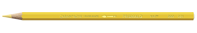 Image of Akvarellpenna Caran d´Ache Prismalo          021  Naples yellow (12F) - 999021 7610186843006