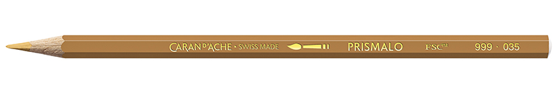 Image of Akvarellpenna Caran d´Ache Prismalo          035  Ochre (12F) -HV- 999035 7610186843068
