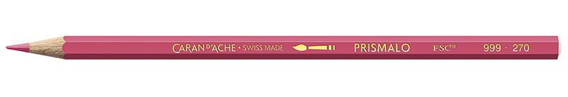 Image of Akvarellpenna Caran d´Ache Prismalo          270  Raspberry red (12F) -HV- 999270 7610186843600
