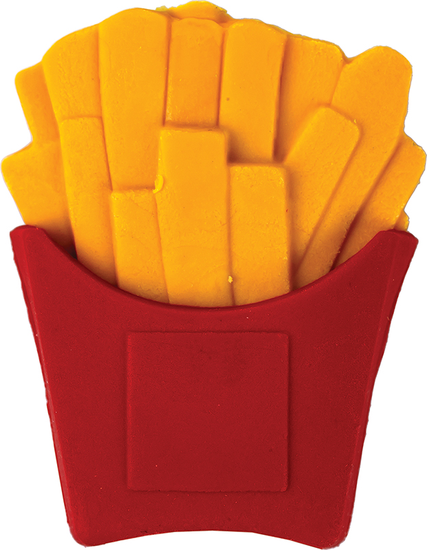 Image of Suddigum Centrum Eraser synthetic rubber FASTFOOD 41x20x20&35x35x12mm /display box24 81036 4030969810361