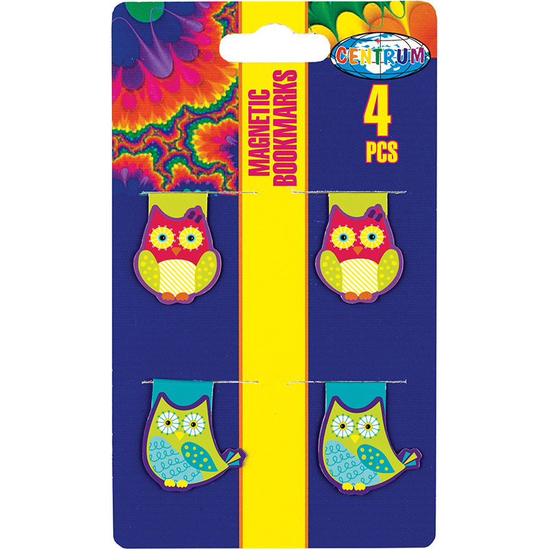 Image of Magneter Centrum Magnetic bookmarks plastic 4pcs (assorted) /blister packing 88069 4030969880692