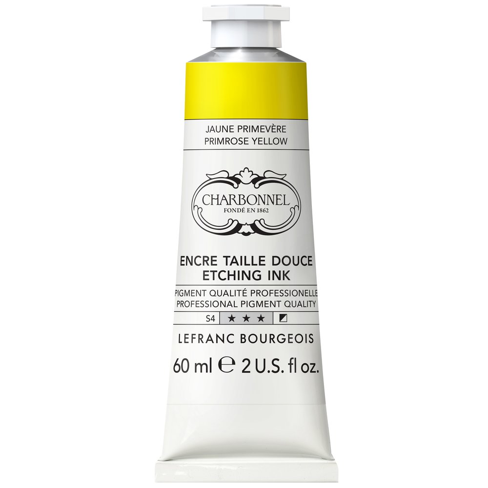 Image of Tryckfärg Charbonnel Ink. Etsning 60ml Primrose yellow S4 331862 3013643015215