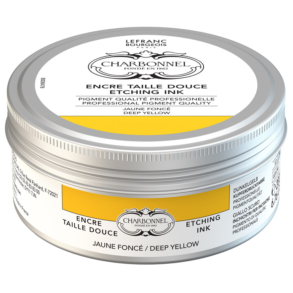 Image of Tryckfärg Charbonnel Ink. Etsning 200ml Deep yellow S3 331465 3013643015758