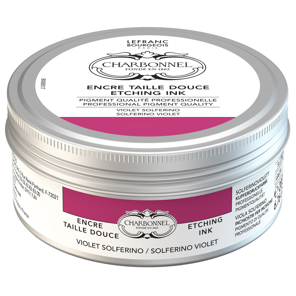 Image of Tryckfärg Charbonnel Ink. Etsning 200ml Solferino violet S6 331476 3013643015864