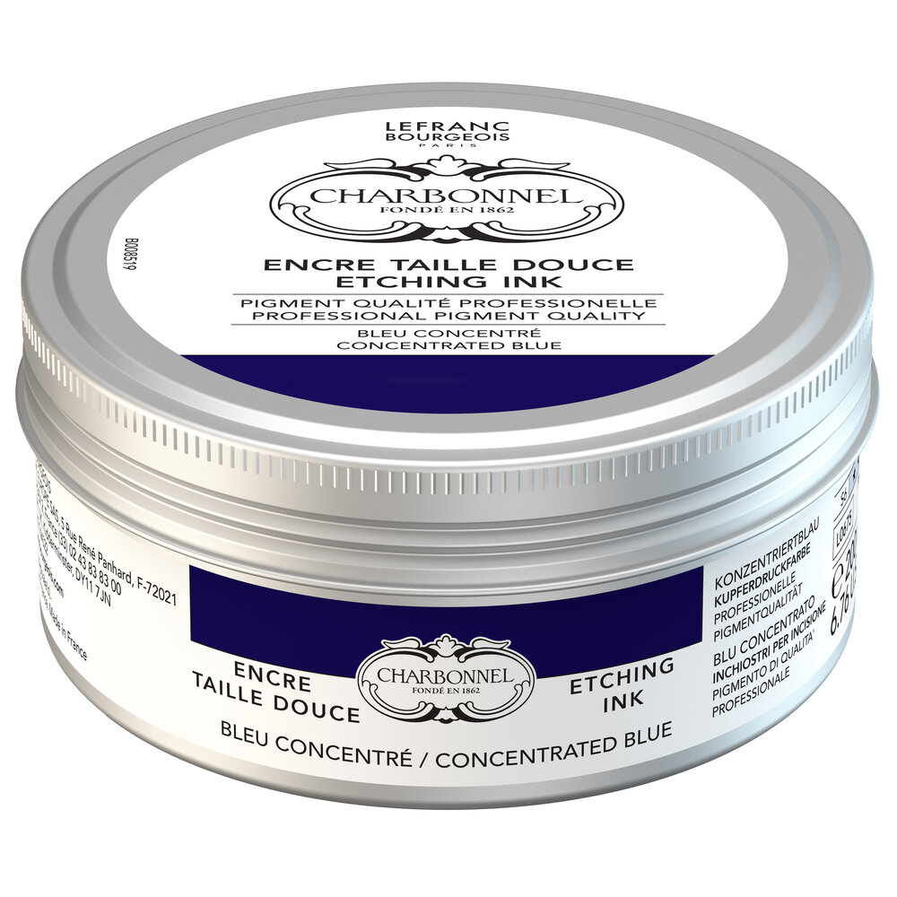 Image of Tryckfärg Charbonnel Ink. Etsning 200ml Concentrated blue S6 331478 3013643015888