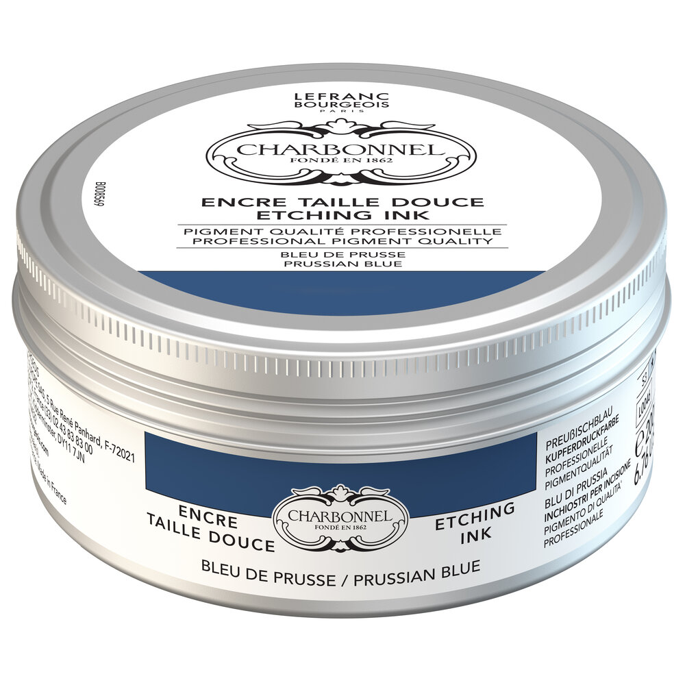 Image of Tryckfärg Charbonnel Ink. Etsning 200ml Prussian blue S3 331480 3013643015901
