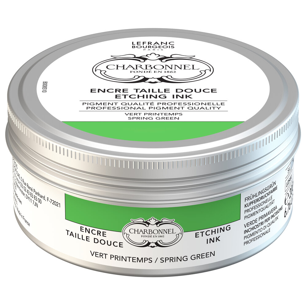 Image of Tryckfärg Charbonnel Ink. Etsning 200ml Spring green S4 331486 3013643015963
