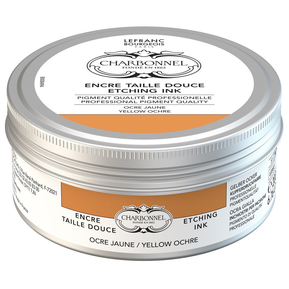 Image of Tryckfärg Charbonnel Ink. Etsning 200ml Yellow ochre S1 331492 3013643016021